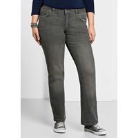 Sheego Jeans Jeanshosen grey denim Damen 