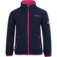 Trollkids - Girls Oppdal Jacket XT - Fleecevest, blauw