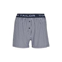 Tom Tailor Bodywear Gestreifte Pyjamashort Pyjamahosen blau Damen 