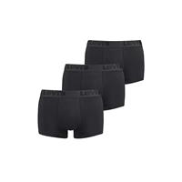 Levi's Boxers Levis Boxershorts 3-Pack Uni Zwart