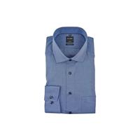 Olymp Luxor Overhemd Donkerblauw
