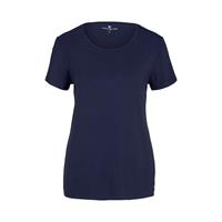 Tom Tailor Nachthemd met korte mouwen, dark blue uni