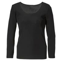 damella Wool And Silk Long Sleeve Top