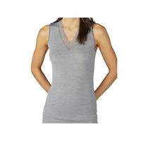 Mey Top Serie Silk Touch Wool Mid Grey Melange