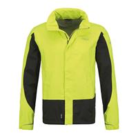 outdoorjas Lennard heren polyamide neon geel mt M