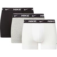 Nike 3 Pack Boxershorts Heren - White- Heren, White