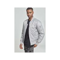 Urban Classics Basic Bomber Jacket Outdoorjacken hellgrau Herren 