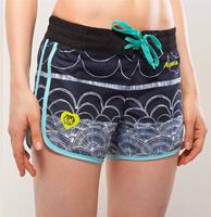 Aqua Marina ILLUSION Damen Boardshort Shorts Badehose Schwimmhose black