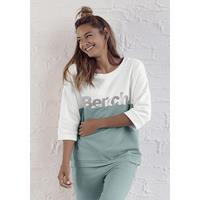 Bench . Sweatshirt Sweatshirts weiß/grau Damen 