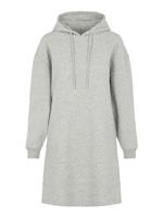 Hoodie Sweatjurk Dames Grijs