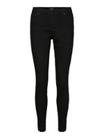 Vmjudy Regular Waist Jeggings Dames Zwart