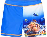 Playshoes zwemshort Koraal UV-werend blauw maat 86/92