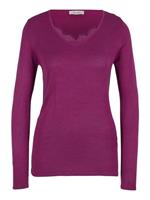 LINEA TESINI by Heine Strickpullover mit Spitze