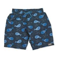 Bademode Badeshort Badeshorts dunkelblau Junge 