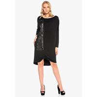 CIPO & BAXX Freizeitkleid Kleider schwarz Damen 