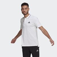 adidas AEROREADY Essentials Piqué Small Logo Poloshirt Weiß