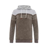 CIPO & BAXX Kapuzensweatshirt Sweatshirts grau/braun Herren 