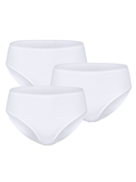 Schiesser Slips - 3PACK Slip weiß Damen 