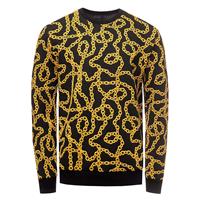 Rusty Neal Jacquard trui in ijzeren design