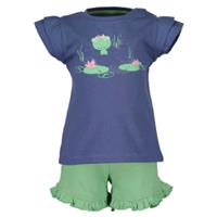 BLUE SEVEN Baby Set T-Shirt+Shorts für Mädchen blue denim Mädchen 