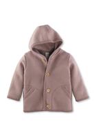 Baby Walkjacke aus Bio-Merinowolle – lila – 