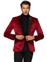 Opposuits Christmas dinner jacket burgundy