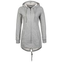 Urban Classics Sweat Parka Kapuzenjacke Damen Trainingsjacken grau Damen 