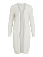 Vila - Maat XS - Vest Viril Long L/s Knit Cardigan - Noo 14042770 White Alyssum Dames