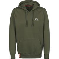 Alpha industries Basic Hoody Small Logo dark olive