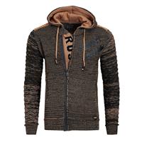 RUSTY NEAL Strickjacke Strickjacken khaki Herren 