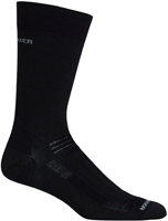 Icebreaker Hike Liner Crew Wandelsok Heren Black