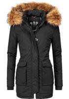 Navahoo Wintermantel "Schneeengel-Prc", hochwertiger Parka mit edlem Fellimitat