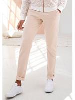 Lascana Loungebroek met modieuze omslagzoom, loungepak