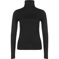Urban Classics Longsleeve Basic Turtleneck Langarmshirts schwarz Damen 