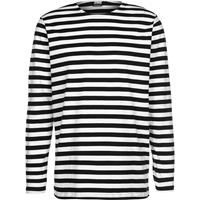 Urban Classics Longsleeve Regular Stripe Langarmshirts weiß Herren 