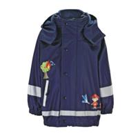 Regenbekleidung Regenjacke mit Innenjacke Regenjacken dunkelblau Junge 