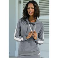 Bench Kapuzensweatshirt Sweatshirts weiß Damen 