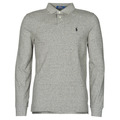Polo Shirt Lange Mouw Polo Ralph Lauren POLO AJUSTE DROIT EN COTON BASIC MESH LOGO PONY PLAYER