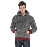 CIPO & BAXX Kapuzenpullover Sweatshirts grau Herren 