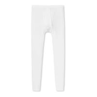 Onderbroek lang met opening wit - Original dubbelrib 