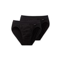 Schiesser Rioslip set van 2 stuks zwart - Authentiek 