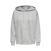 Only Frauen Hoody onlFeel Life in grau