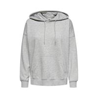 Only Frauen Hoody onlFeel Life in grau