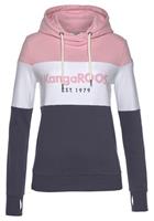 Kangaroos Hoodie mit Markennamen auf der Brust