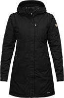 Fjällräven Kiruna Padded Parka W Zwart