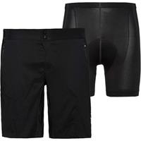 Loffler fietsshort EVO CSL nylon grijs