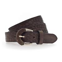 B.belt Charleen Gürtel Leder Ledergürtel braun Damen 