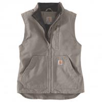 Carhartt - Women's Sherpa Lined Mock Neck Vest - Fleecebodywarmer, grijs