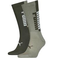 Puma 2 stuks Seasonal Logo Crew Sock 