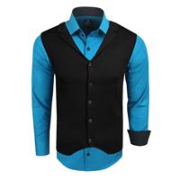 Rusty Neal Shirt met vest set van 2